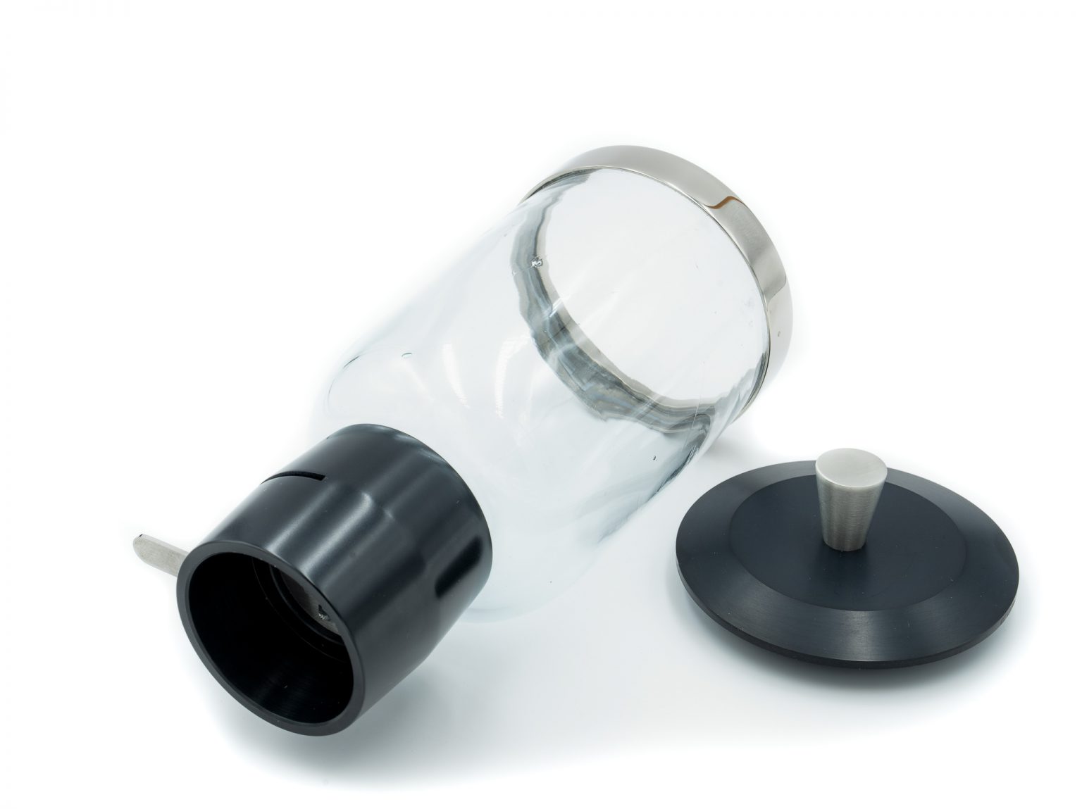 Titus Grinding Glass Hopper for the EK43 Doser Barista Group Cafe